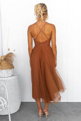 Luna – Flowy Sleeveless Women's Maxi Dress
