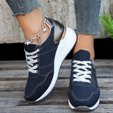 Ladies sports shoes with thick sole and comfortable design 3