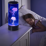 AquaGlow - LED Table Lamp with Moving Jellyfish