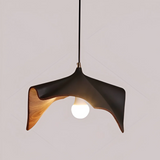 SereneGlow – Japanese-Inspired Wooden Pendant Light