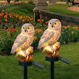LumaOwl – Solar-Powered Outdoor Owl Lamp