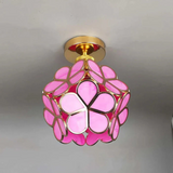 Liora – Floral Glass Ceiling Lamp