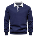 Noah – Casual Long-Sleeve Polo Shirt