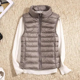 Women's Sleeveless Puffer Down Vest Puffer