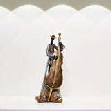 Variant image for Jazz Vibes - Handmade Abstract Jazz Ensemble Statues for Unique Home Decor-4