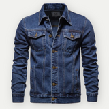 Elias – Men's Denim Trucker Jacket