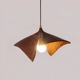 SereneGlow – Japanese-Inspired Wooden Pendant Light