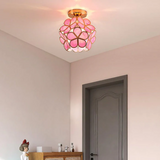 Liora – Floral Glass Ceiling Lamp