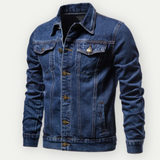 Elias – Men's Denim Trucker Jacket