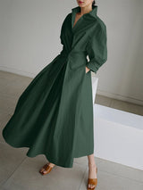 Luna – Vintage-Inspired Women's Midi Dress