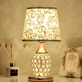 Variant image for Crystal LED Table Lamp with Touch Control - Elegant Bedside & Desk Lighting-3