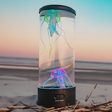 AquaGlow - LED Table Lamp with Moving Jellyfish