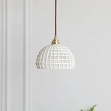 Syra - Hanging lamp ceramic minimalist 5