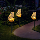 LumaOwl – Solar-Powered Outdoor Owl Lamp