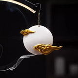 Cymopoleia - Stylish Table Lamp with Built-In Incense Burner