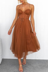 Luna – Flowy Sleeveless Women's Maxi Dress