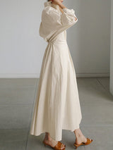Luna – Vintage-Inspired Women's Midi Dress