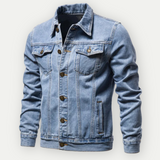 Elias – Men's Denim Trucker Jacket