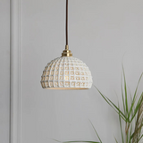 Syra - Hanging lamp ceramic minimalist 1