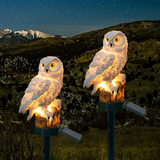 LumaOwl – Solar-Powered Outdoor Owl Lamp
