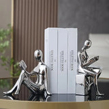 Variant image for Nova Scholar - Elegant Abstract Ceramic Figures for Modern Interiors-2
