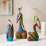 Variant image for Etherea - Colorful Abstract Female Statues Celebrating Strength & Elegance-4