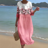 Luna – Flowing Women's Midi Dress