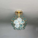 Liora – Floral Glass Ceiling Lamp