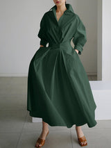 Luna – Vintage-Inspired Women's Midi Dress