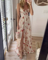 Luna - Floral Lace Women's Midi Dress