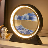 LumaFlow – LED Table Lamp with Dynamic Sand Art Movement
