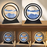LumaFlow – LED Table Lamp with Dynamic Sand Art Movement