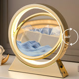 LumaFlow – LED Table Lamp with Dynamic Sand Art Movement