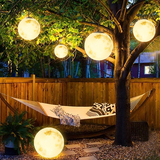 Celestial Glow - Weatherproof Moon-Shaped LED Outdoor Lamp 0