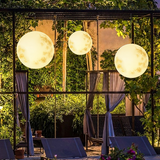 Celestial Glow - Weatherproof Moon-Shaped LED Outdoor Lamp 2