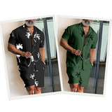 Palm Breeze men's set | Short-sleeved T-shirt & matching shorts 4