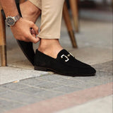Men's Suede Slip-On Loafers