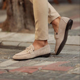 Men's Suede Slip-On Loafers