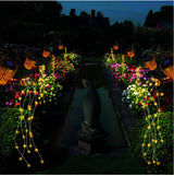 EcoGlow Solar Garden Lamp - Durable LED Outdoor Lights for Warm Ambiance 2