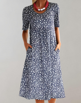 Luna – Breezy V-Neck Women's Summer Dress