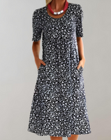 Luna – Breezy V-Neck Women's Summer Dress