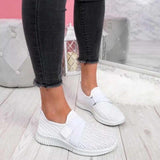 Elara – Casual Velcro Women's Slip-On Sneakers