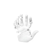 MosaicArt – Abstract Resin Hand Sculpture with Artistic Mosaic Design