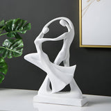 Variant image for SwayDuo - Elegant Wall Sculpture in Synthetic Resin for Artistic Home Decor-2