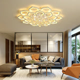 Crystal Lotus ceiling lamp - lumilotus 4