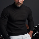 Lars - Classic Men’s Cotton Turtleneck Sweater