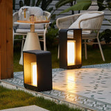 Modern Stainless Steel LED Garden Lamp - Waterproof Solar Lights for Outdoor 2