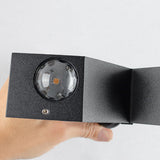 Modern Waterproof X-Shape LED Wall Light - Stylish Outdoor Illumination 5