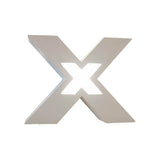 Modern Waterproof X-Shape LED Wall Light - Stylish Outdoor Illumination 9
