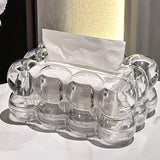 Auraform - Sculptural Acrylic Tissue Box Cover with Modern Elegance-5